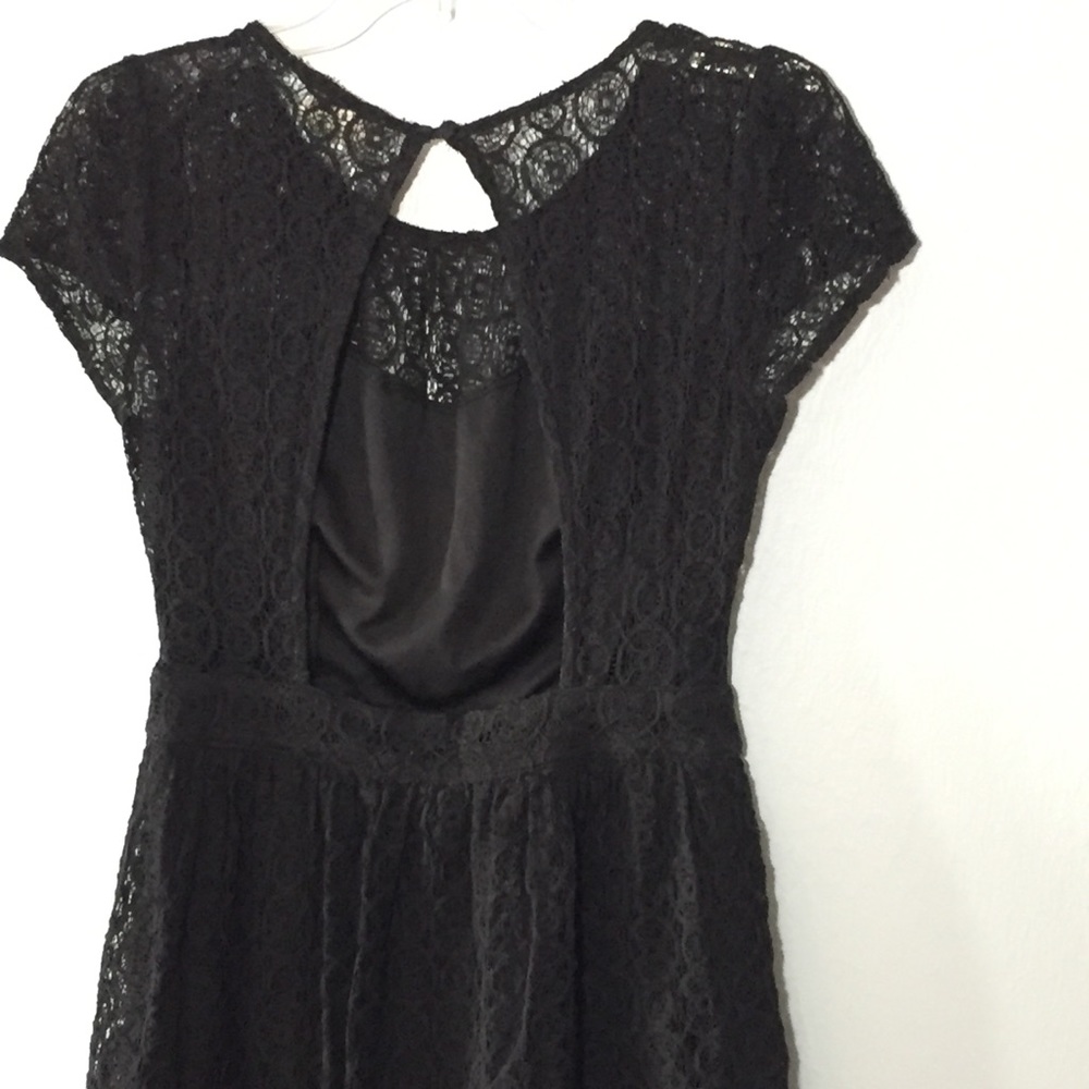 UO | Pins & Needles Lace Cut-out Back Dress 6 - Picture 2 of 5